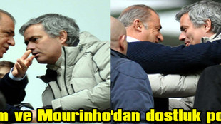 Terim ve Mourinho Kayseri'de buluştu