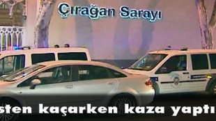 Polisten kaçarken kaza yaptı: 5 yaralı