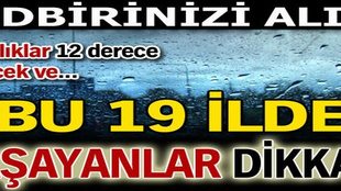 Meteoroloji uyardı!..