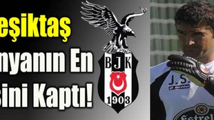 Beşiktaş'a muhteşem file bekçisi!..