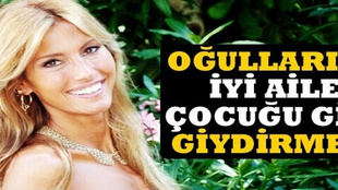 Çağla Şıkel çocuklarını iyi aile çocuğu gibi giydirmiyor