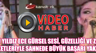 Ece Gürsel sahnede büyük başarı yakaladı