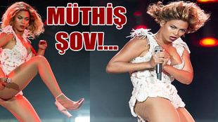 Beyonce şovuyla büyüledi!...