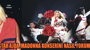 Ünlülerden Madonna konseri yorumları