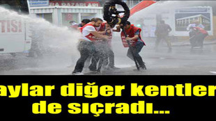 Taksim'deki olaylara destek yağıyor!