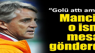 Roberto Mancini'den Burak Yılmaz'a mesaj!...