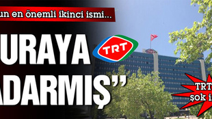 TRT'de şok istifa!