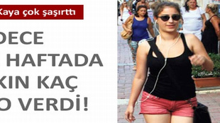 Hazal Kaya 1 haftada 5 kilo verdi!..