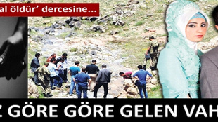 Yirmi günlük gelin töre kurbanı oldu!..