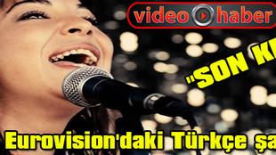 Eurovision'da Türkçe şarkı!