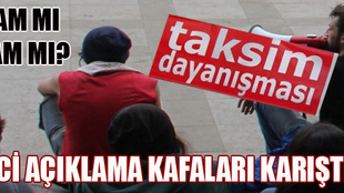 Taksim Dayanışması'ndan yeni bir açıklama daha!..