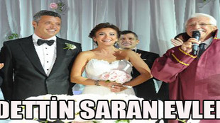 Sadettin Saran evlendi