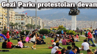 Gezi Parkı eylemi yurt çapında sürüyor