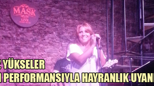 Deniz Yükseler canlı performansıyla hayran bıraktı!...