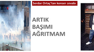 Serdar Ortaç'tan Taksim Gezi Parkı yorumu