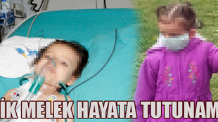 Minik Melek hayata tutunamadı