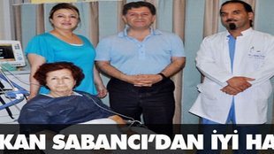 Türkan Sabancı'dan iyi haber