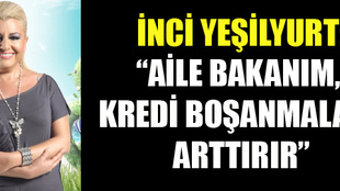 İnci Yeşilyurt'tan 'kredi' uyarısı!...