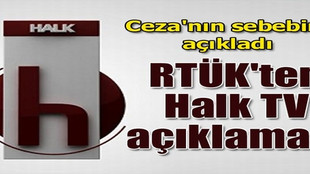 RTÜK'ten Halk TV açıklaması