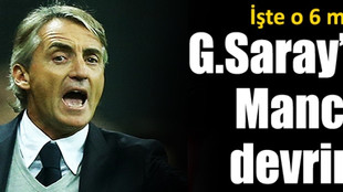 Galatasaray'da Mancini devrimi!..