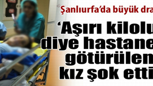 Şişman sanılan kız hamile çıktı!..