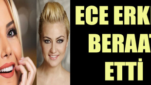 Ece Erken beraat etti