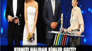 Antalya TV ödülleri gecesinden görü