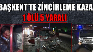 Ankara'dan kan donduran zincirleme kaza!...