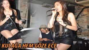 Ece Gürsel hem göze hem de kulağa hitap etti