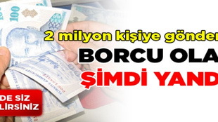 Borcu olana haciz uyarılı mektup!..