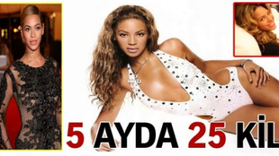 Beyonce 5 ayda nasıl 27 kilo verdi?..