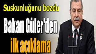 Muammer Güler'den ilk açıklama