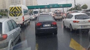 İstanbul'da büyük trafik çilesi!..