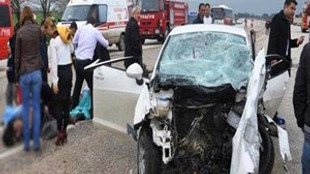 Adana'da dehşet veren kaza!