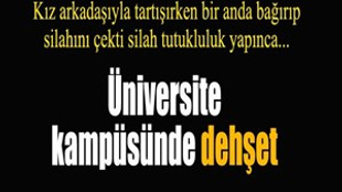 Kocaeli Üniversitesi'nde bir dehşet yaşandı!..