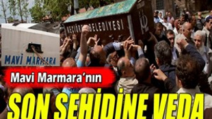 Mavi Marmara’nın son şehidine veda