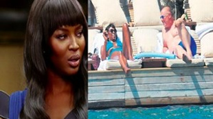 Bodrum'da Naomi Campbell barikatı!