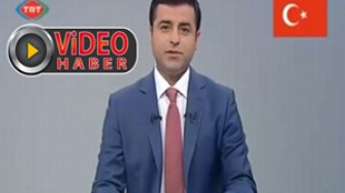 Selahattin Demirtaş'tan TRT ekranında ima!