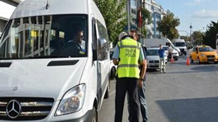 İstanbul'da okul servisleri denetlendi!