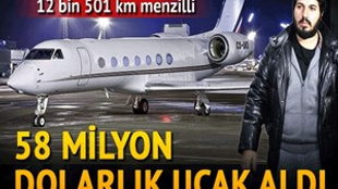 Reza Zarrab'ın yeni uçağı 58 milyon dolar!