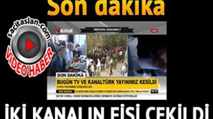 Bugün TV ve Kanaltürk yayınları kesildi