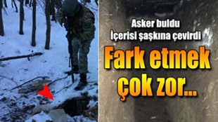 Bitlis'te PKK’ya ait sığınak ele geçirildi