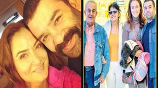 Ceyda Düvenci ve Bülent Şakrak'ın aile saadeti