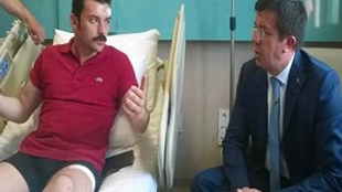 Zeybekci'den Şencan'a ziyaret