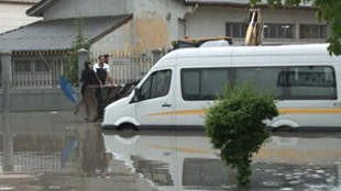 Ankara'da yağış esareti!