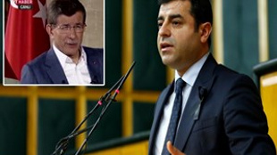 Davutoğlu: "Demirtaş'ın yaptığı isyana teşvikti"