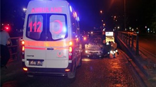 Ankara'da korkutan trafik kazası!...