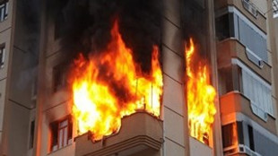 Konya'da çok korkutan yangın!..