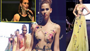 Yağmur Ayaz Kıbrıs Fashion Week'te yürek hoplattı