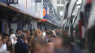 Esenler Otogarı'nda bayram yoğunluğu